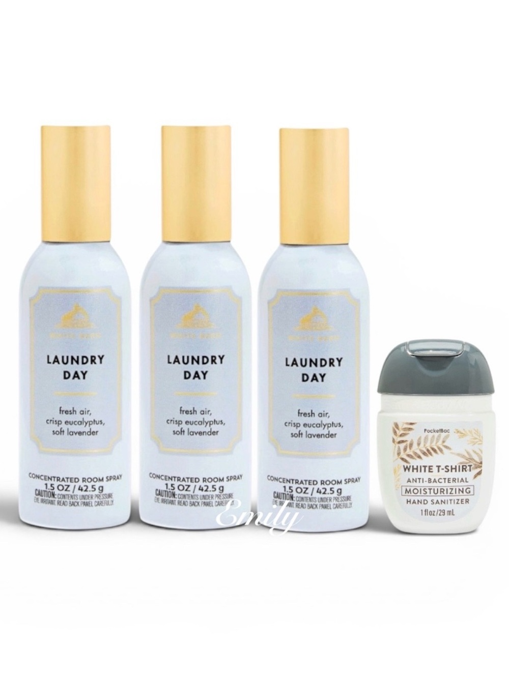 3X Bath & Body Works LAUNDRY DAY Concentrated Room Sprays